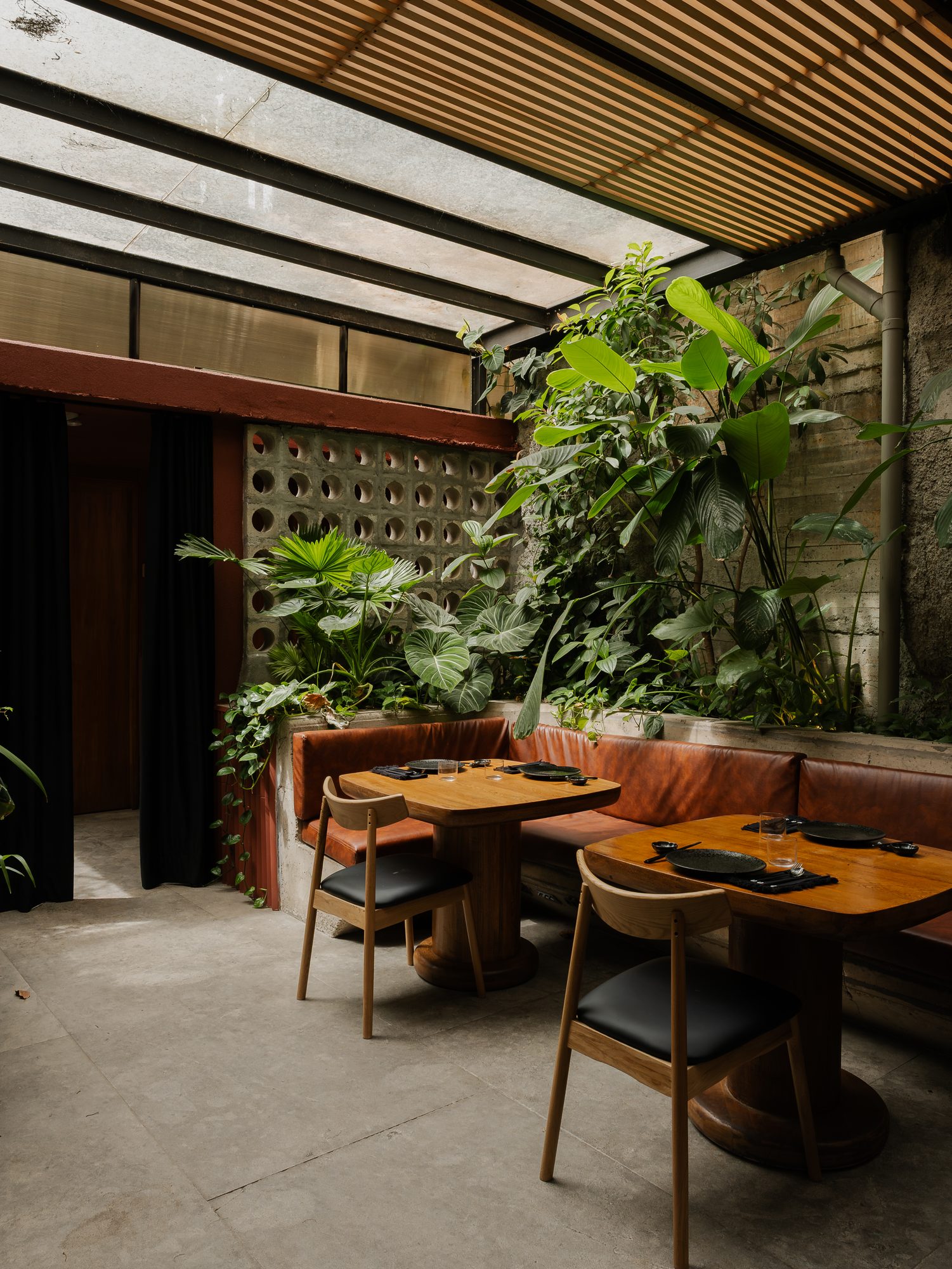 Salón · muro vegetal