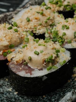Nigiri de pesca blanca